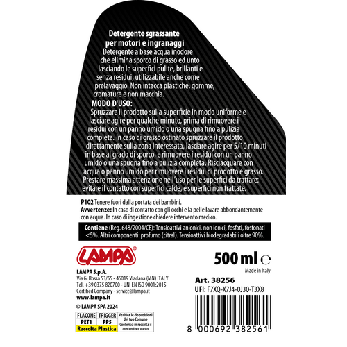 Gran Pree Gran Pree, Motorentfetter – 500 ml