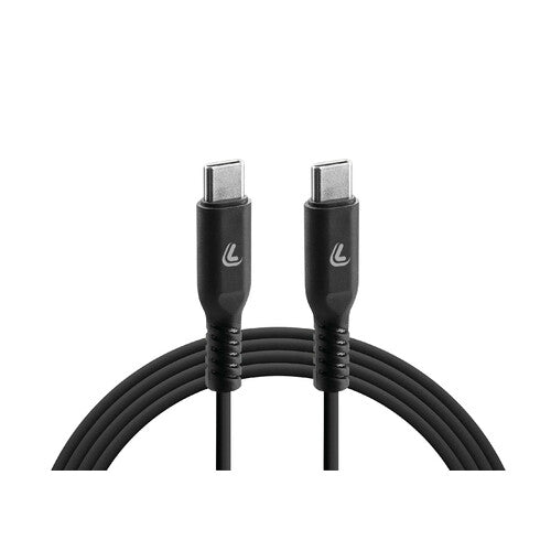 Cable USB Lampa Tipo-C > Tipo-C - 300 cm - Negro 38750
