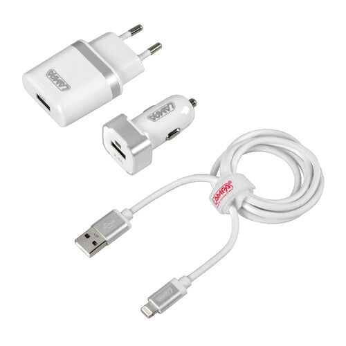 Lampa Kit 3 in 1 Lightning - Fast Charge - 12/24V + 230V 38943