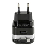 Caricabatteria da rete Micro Usb con 1 porta Usb Fast Charge 2400 mA 100/230V 38947