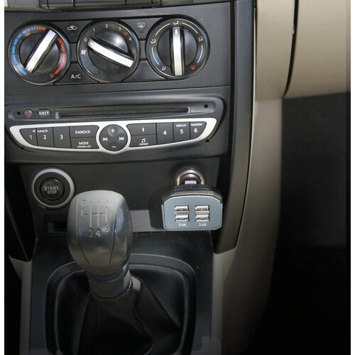 Lampa Caricabatteria 4 porte Usb - 6800 mA - 12/24V 38972