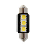 Pilot Hyper-Led 9 3 x3 chips C5W 10x36 mm SV8,5-8 1 pz Bianco Resistenza inc