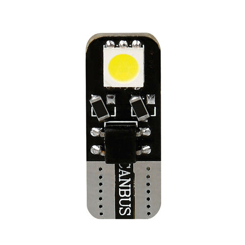 Pilot Hyper-Led 6 2 x3 chips T10 Bifocus W2,1x9,5d 2 pz Bianco Resistenza inc