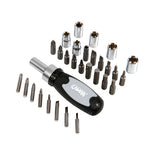 Lampa Schraubendreher-Set mit Einsätzen und Steckschlüsseln, 30-teilig 59553