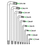Lampa Set 9 chiavi Torx 66004