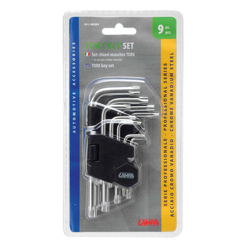 Lampa Set 9 chiavi Torx 66004