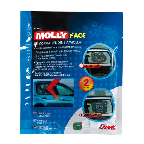 Lampa Molly-Face, coppia tendine a molla 66908