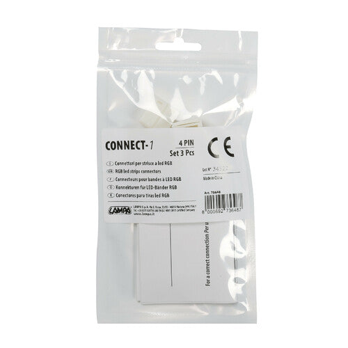 Lampa Connect-1, Conectores para tiras LED RGB, juego de 3 piezas 73648