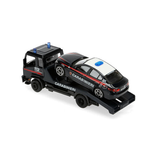 Grúa Burago Carabinieri con coche, Burago, escala 1:43