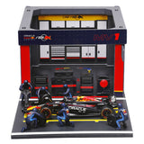 Burago Pit Stop Red Bull RB20 Verstappen, Burago, scala 1:43