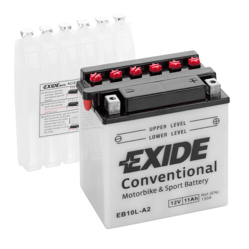 Exide Batteria 12V - Exide Bike Conventional - 11 Ah - 130 A
