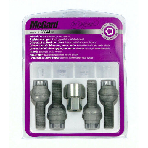 McGard Kugelgelenk-Radbolzen-Set 4-teilig - Original - E170