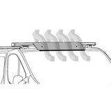 Nordrive KP-11 Deflettore Aero Kargo-Plus - 110 cm N11058
