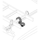 Nordrive U-5 Par de correas de sujeción para escalera N11065