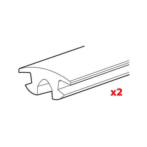 Nordrive Set 2 gomme superiori - L = 140 cm 99993 N99993