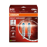 Osram 12V Night Breaker Laser - H1 - 55W - P14,5s - 2 pzs - Caja