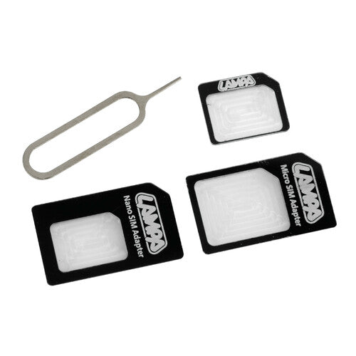 Lampa Juego de 3 adaptadores Sim universales P15001