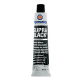 Permatex Supra Black, Schnellhärtende Silikondichtung – 80 ml