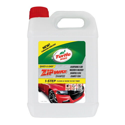 Turtle Wax Zip Wax, champú de cera - 2500 ml