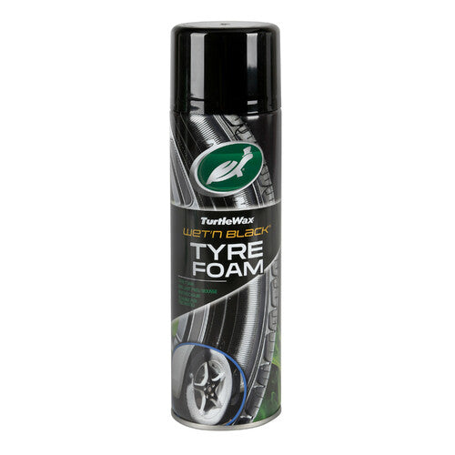 Turtle Wax Wet 'n' Black, espuma para pulir neumáticos - 500 ml