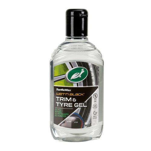 Turtle Wax Wet 'n' Black, abrillantador de neumáticos y juntas - 500 ml