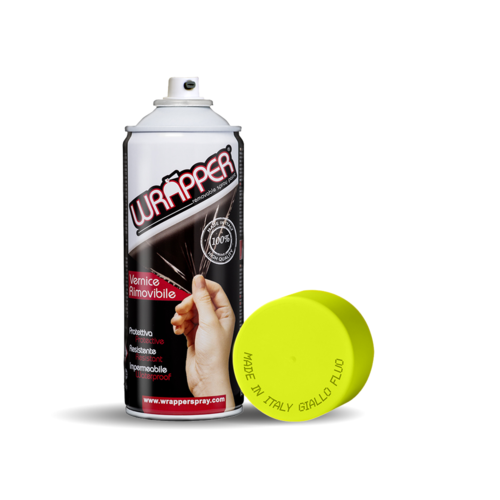Abnehmbare Sprühfolienverpackung, 400 ml – Neongelb