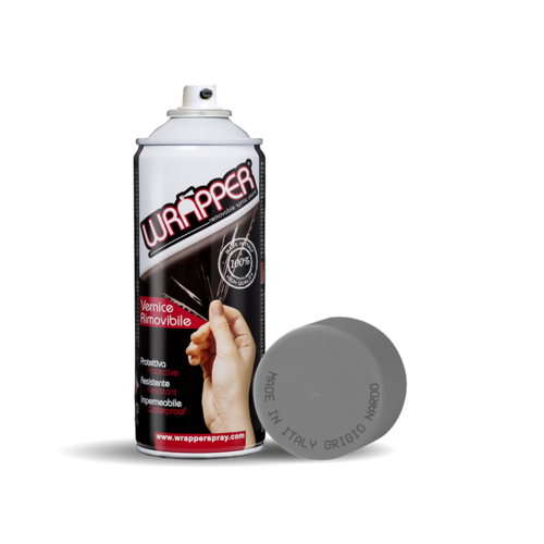 Abnehmbare Sprühfolienverpackung, 400 ml – Nardograu