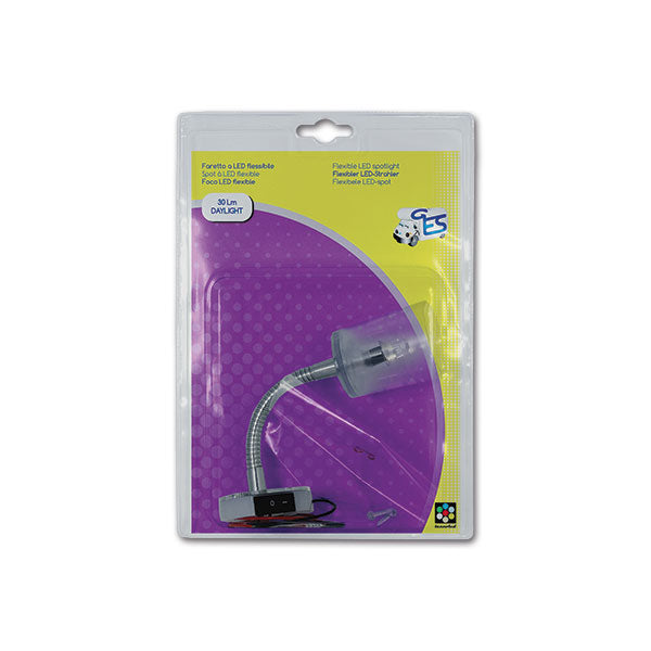 Tecnoled Faretto di lettura Basic 1 LED blister