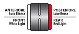 Lampa Ilumia, luce perimetrale a 2 Led, 24V - Diritta corta - Universale 97913