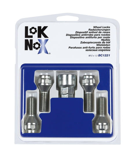 McGard Bulloni ruota auto conici kit 4 pz - Lok Nox - A130