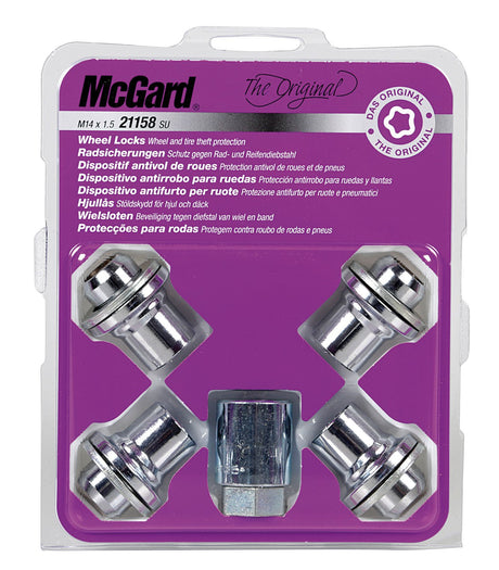 McGard Dadi ruota auto piatti kit 4 pz - Original - L020