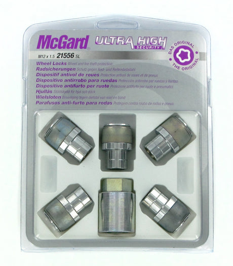 McGard Dadi ruota auto piatti kit 5 pz - Ultra High Security - J030
