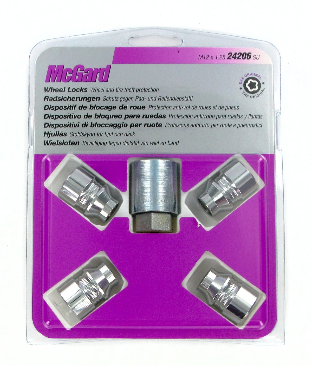 McGard Dadi ruota auto conici kit 4 pz - Original - F140