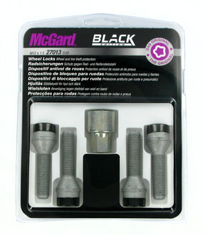 McGard Bulloni ruota auto conici kit 4 pz - Black Edition - A170