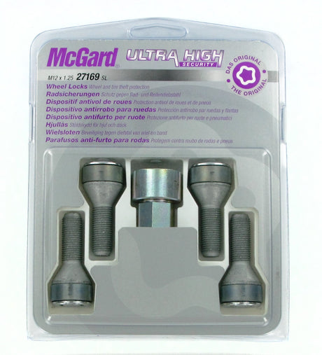 McGard Bulloni ruota auto conici kit 4 pz - Ultra High Security - A060