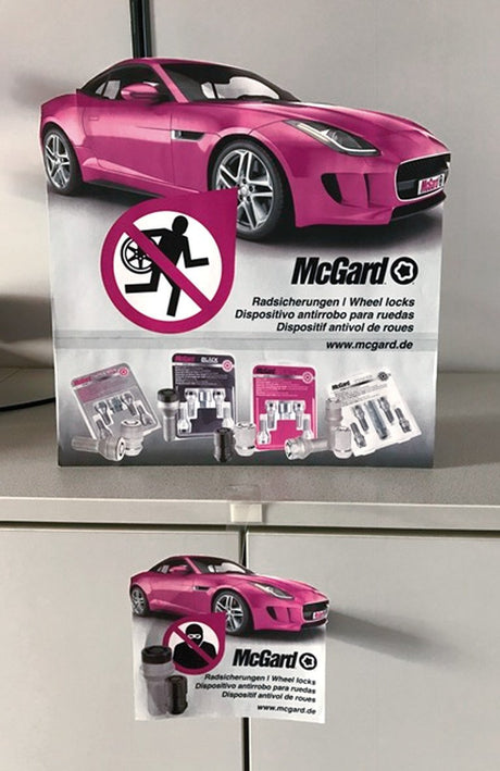 McGard Locandina autoportante - 30x30 cm