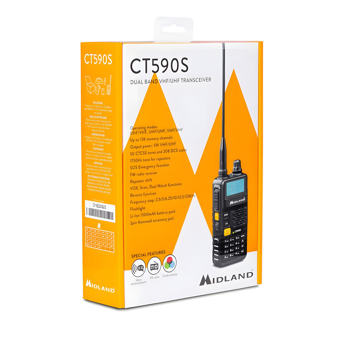 Midland CT590 S, radio amatoriale