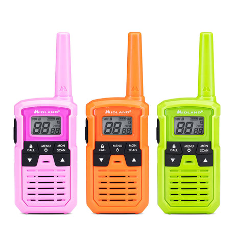 Midland XT10 PRO Multicolor, set 3 walkie talkie