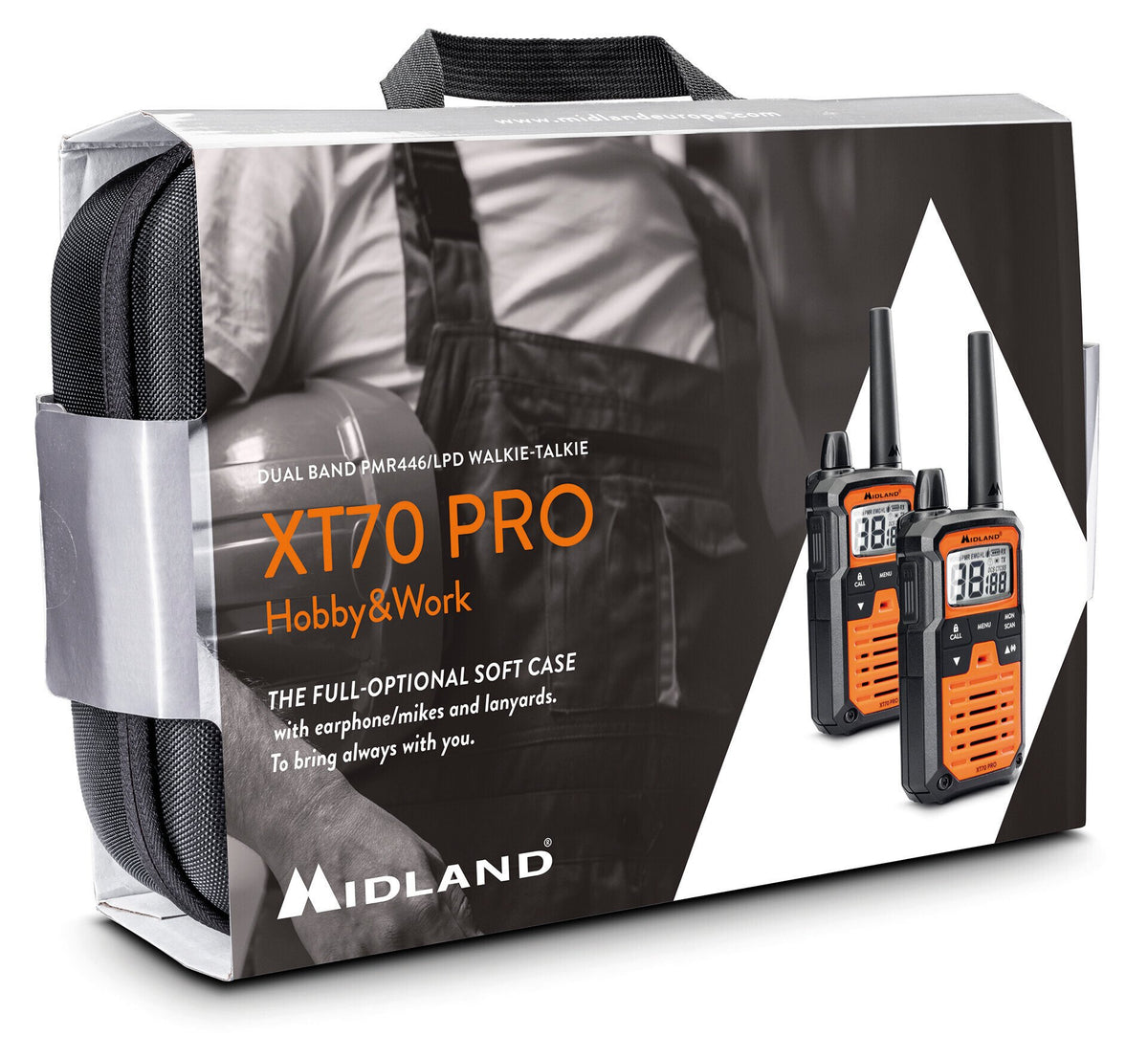 Midland XT70 PRO Hobby & Work, set 2 walkie talkie