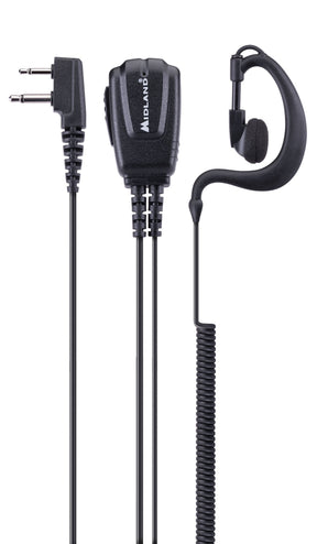 Midland MA21 L Pro, auricolare con microfono 2 pin Midland