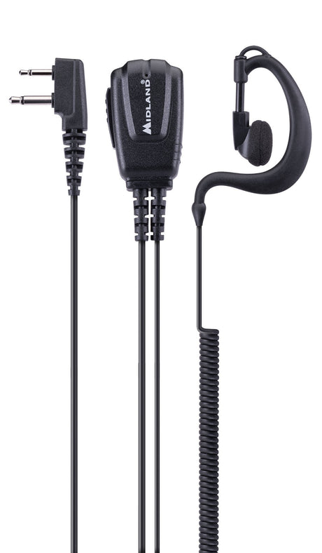 Midland MA21 L Pro, auricolare con microfono 2 pin Midland
