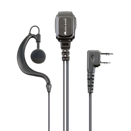 Midland MA21 LK Pro, auricolare con microfono 2 pin Kenwood