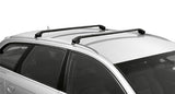 MODULA Universal-Dachträger, ovale Stangen, geschlossen, Aluminium