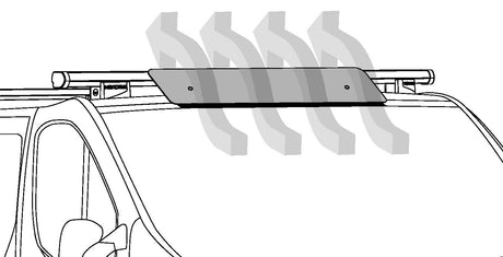 Nordrive KP-9 Deflettore Aero Kargo-Plus - 95 cm N11057