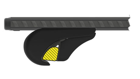 Nordrive Silenzio Black Rail, set completo barre portatutto in alluminio - L - Evos RA N15091