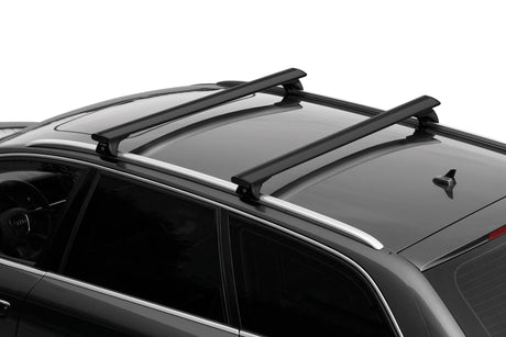 Nordrive Silenzio Black In-Rail, set completo barre portatutto in alluminio - L - Evos IA N15101