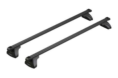 Nordrive Max-Load, set barre portatutto Quadra premontate con kit piedi Evos LP - M - 120 cm N15320