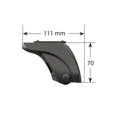 Nordrive Evos LP, set 4 piedi a profilo basso per vetture con tetto standard N20002