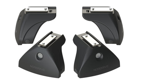 Nordrive Evos LP, set 4 piedi a profilo basso per vetture con tetto standard N20002