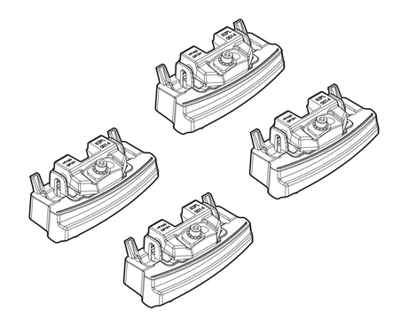 Kit attacchi barre portatutto 230 Bmw Serie 3 (G20) 12/18> tetto fixpoint N21230